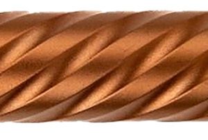 Ballistic Advantage BAPSG175T3R Premium Series  Threaded/Spiral Fluted, 9mm Luger, Copper PVD, Fits Glock 17 Gen 5