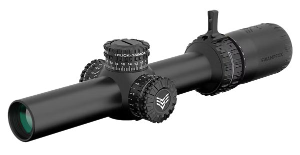 Swampfox Optics ARH11024-RL Arrowhead  Black 1-10x24mm 30mm Tube Guerrilla Dot MIL Red Reticle