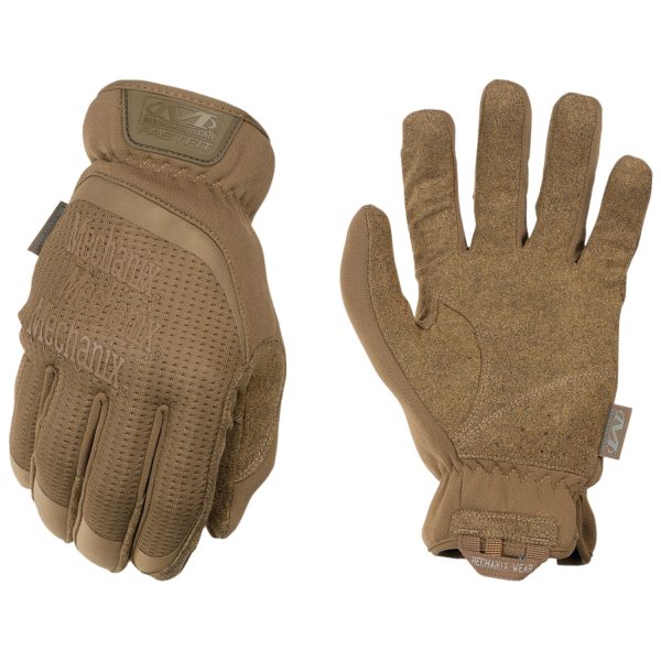 MECHANIX WEAR FFTAB-72-009 FastFit  Medium Coyote Synthetic Leather Touchscreen