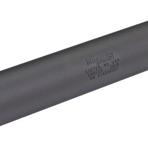 Sig Sauer SRD22X SRD22X  22 LR 1" Black Titanium Tube w/17 4 Stainless Steel Baffles 1/2" 28 tpi