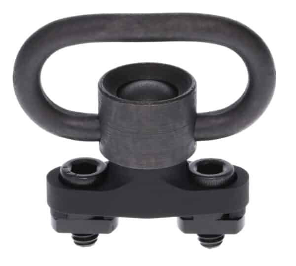 Rival Arms RARA92P4A QD Rail Mount Swivel  Recessed Button, Includes Swivel & Adapter, Fits M-LOK Rail