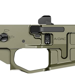 Radian Weapons R0391 A-DAC 15 Lower Receiver OD Green, Fully Ambi Controls, Talon 45/90 Safety, Ext. Bolt Catch, Left-Side Mag Release, Right-Side Bolt Release, Enhanced Takedown Pins