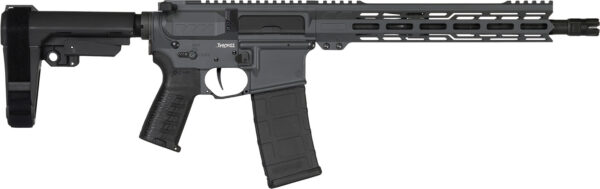 CMMG 30AB20FSG Banshee MK4 300 Blackout 30+1 12.50" Black Nitride Medium Taper Threaded Barrel, EML 7" M-LOK Handguards, Sniper Gray Cerakote Aluminum Picatinny Rail Receiver, CMMG Zeroed Grips