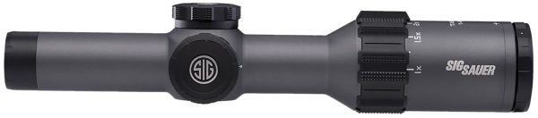 Sig Sauer Electro-Optics SOTM61003 Tango-MSR  Black 1-6x 24mm Illuminated Hellfire Reticle