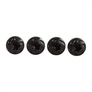 TURBO SCREWS (4) FS BLK OUT