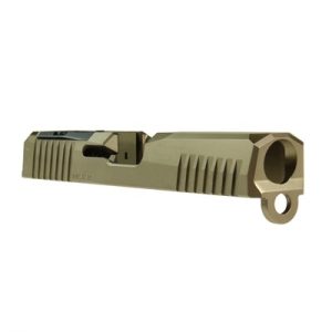 DUSK G19 GEN3 9MM LUGER RMR CUT STRIPPED SLIDE FDE