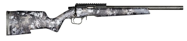 Christensen Arms 8011201800 Ranger  17 HMR 9+1 18" Carbon Fiber/Threaded Barrel, Black Anodized Finish, Sitka Elevate II Camo Stock