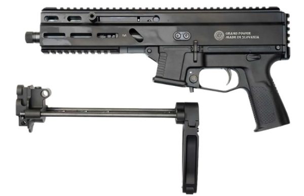 GRAND POWER STRIBOG SP10A3 10MM 8IN SUB PISTOL PDW TAILHOOK BRACE 10MM