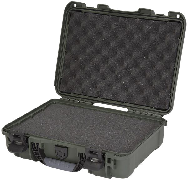 Nanuk 9101006 910  Waterproof Olive Resin w/ Foam Padding&Airline Approved