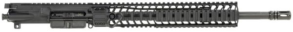Spikes Tactical  Midlength  Complete 5.56x45mm NATO 16", Black,  12" Picatinny Handguard, A2 Flash Hider