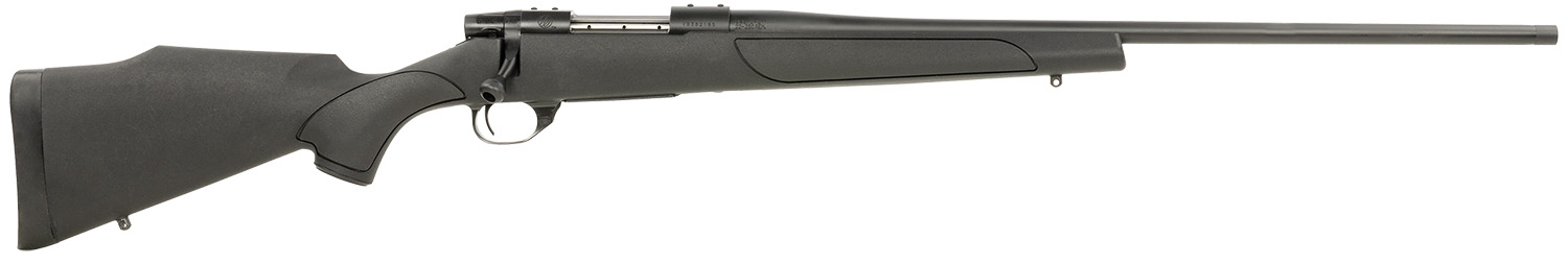 Weatherby VTX653WR6T Vanguard Obsidian Full Size 6.5-300 Wthby Mag 3+1 26" Blued #2 Contour Threaded Barrel, Blued Drilled & Tapped Steel Receiver, Black Monte Carlo Synthetic Stock