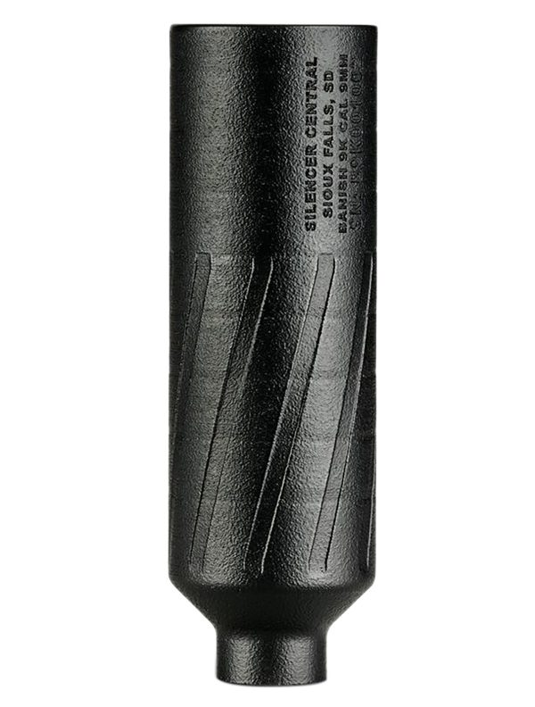 Banish(Silencer Central) 100000111180 Banish 9K 9mm 1.30" Black Titanium