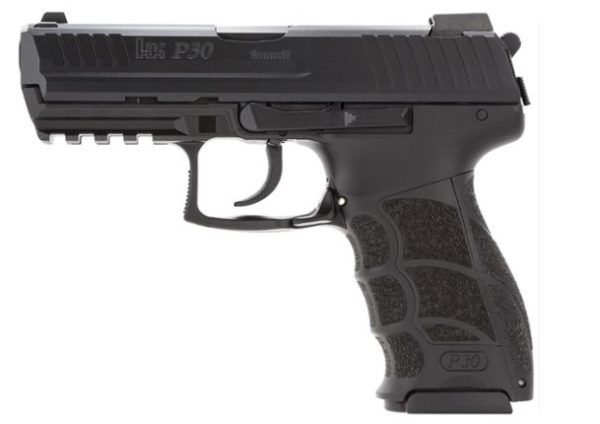 H&K P30 V3 DA/SA 9MM 3.85IN BARREL 1-17RD & 1-20RD REAR DECOCKING BUTTON