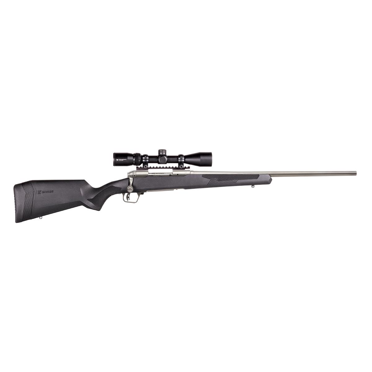 Savage 110 Apex Storm XP Rifle 338 Win 3rd Capacity 24" Barrel Black Synthetic Stock 3-9x40mm Vortex Crossfire II