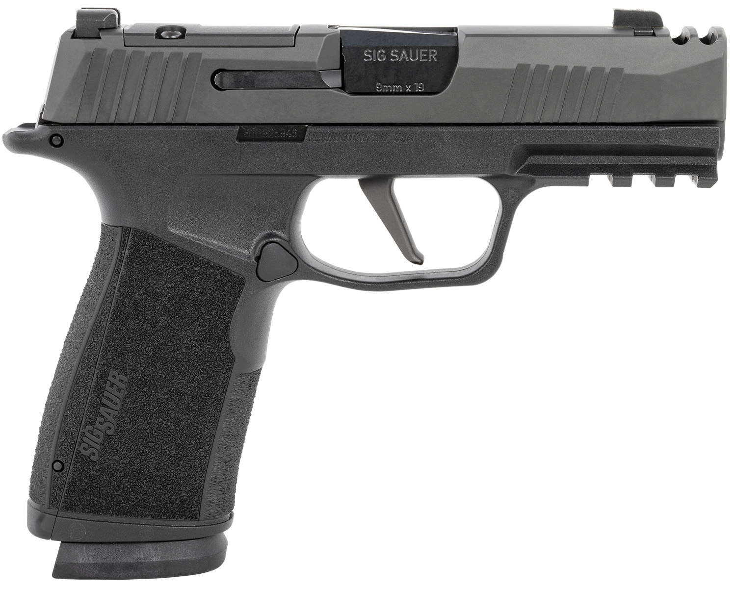 Sig Sauer 365XCA-9-COMP P365-XMACRO 9mm Luger 3.10" 17+1, Black, Steel Slide with Optic Cuts & Integrated Compensator, XRAY Sights