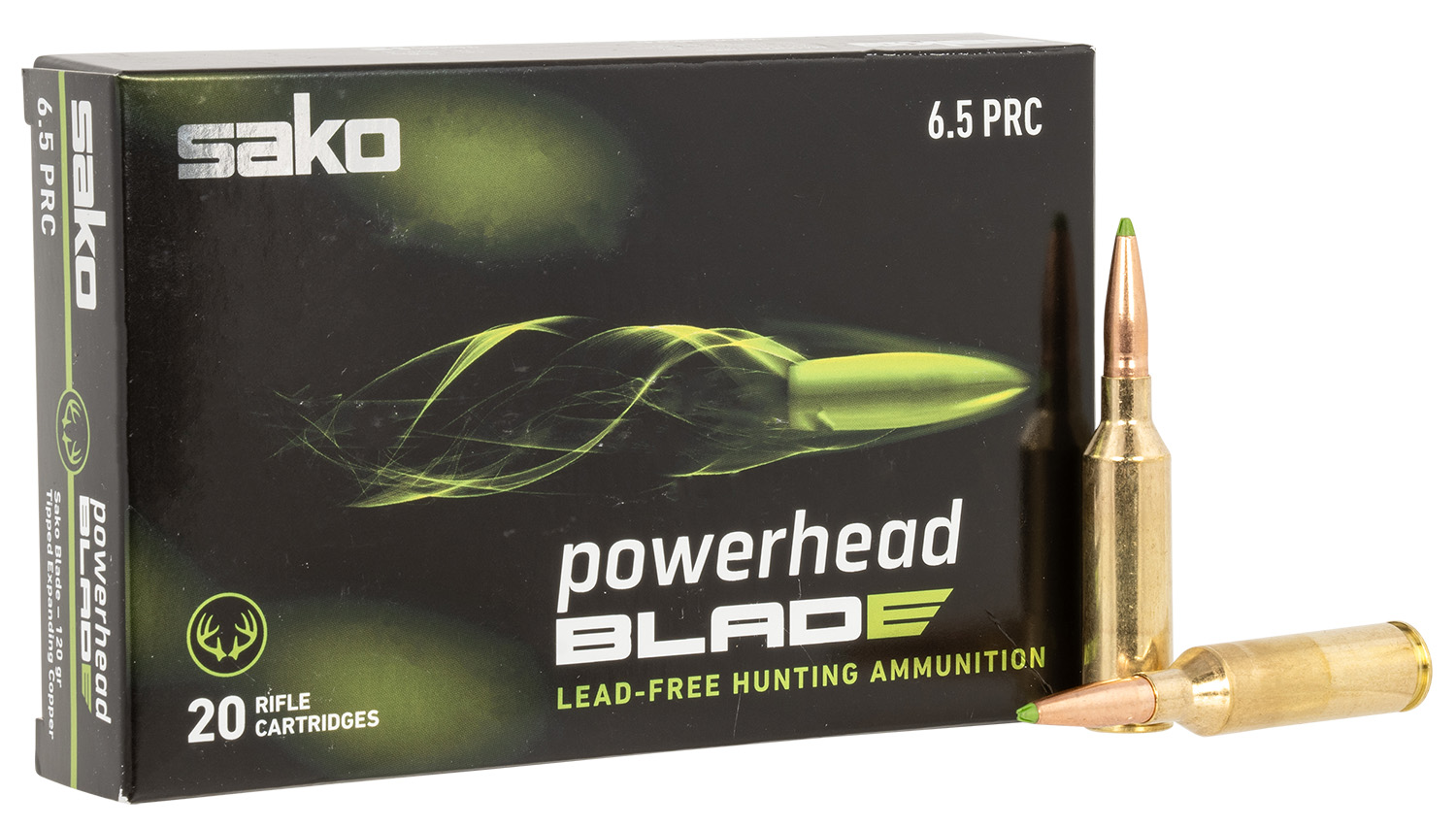 SAKO (TIKKA) JASPHB65PRC120B PowerHead Blade 6.5PRC 120gr 20 Per Box/10 Case