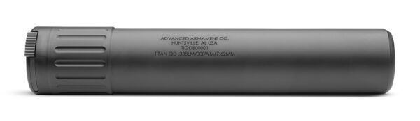 AAC (ADVANCED ARMAMENT) TITAN-QD 338LM BLK SILENCER