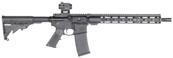 SMITH & WESSON M&P 15 SPORT III WITH CT RED DOT OPTIC M-LOK BLACK, 5.56 NATO, MLGS, 16IN BARREL 30RD 14207