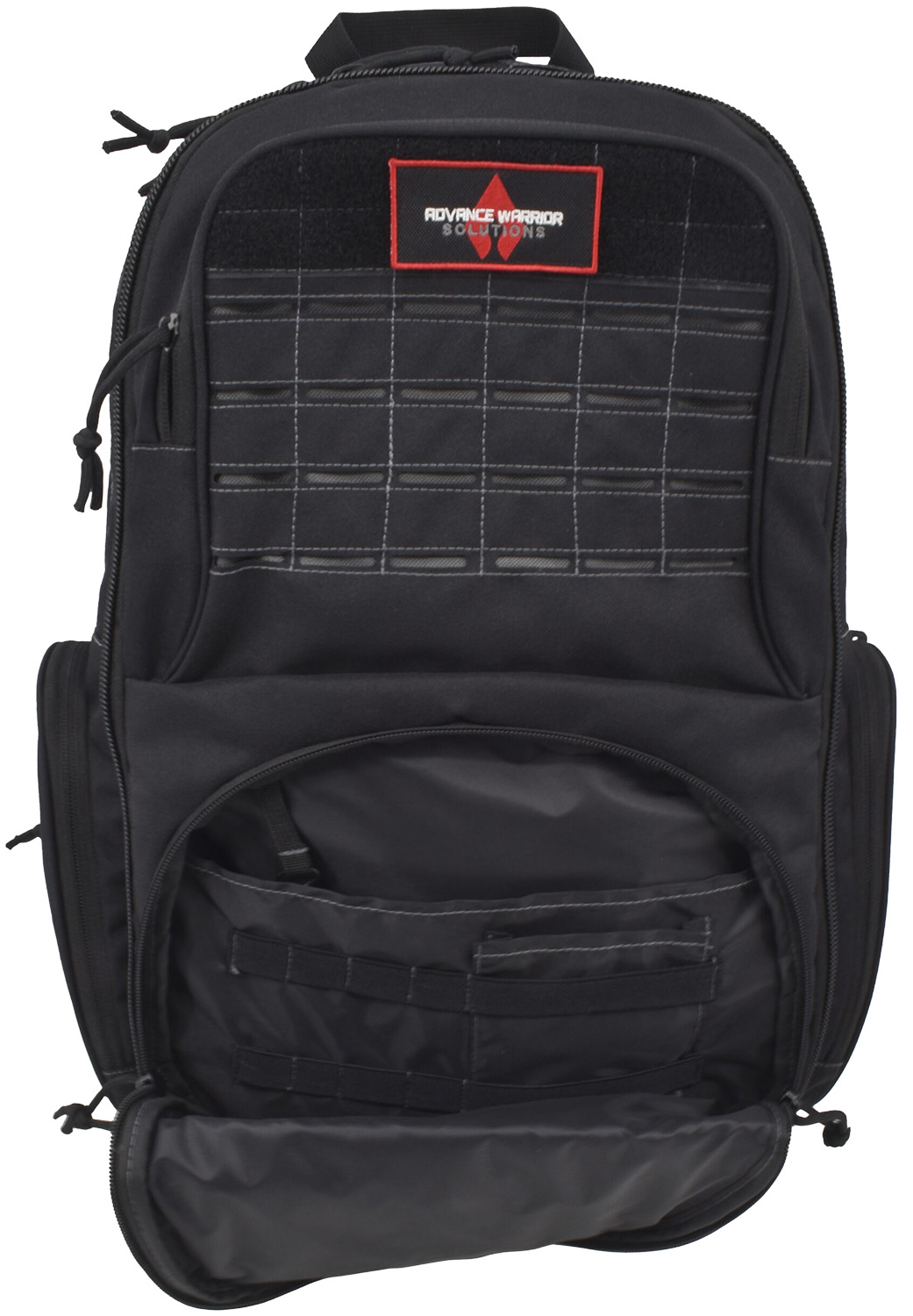 Advance Warrior Solutions JUG5DBPBL Juggernaut 5 Day Pack Backpack 600D Polyester Black