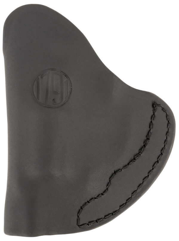 1791 Gunleather RVHIWB1CSBLR RVH  IWB Size 01 Stealth Black Leather Belt Clip Right Hand