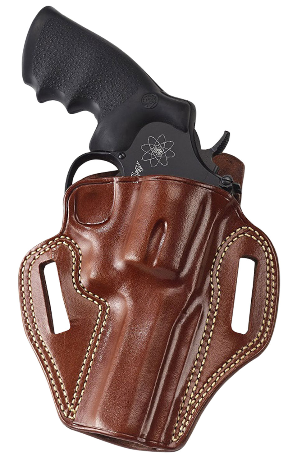 Galco CM266 Combat Master OWB Tan Leather Belt Slide Fits 1911 Right Hand