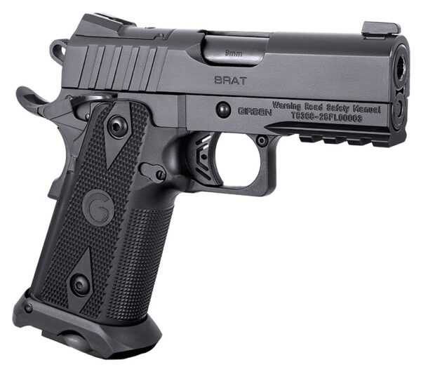 EAA GIRSAN WITNESS2311 BRAT COMPACT 9MM 3.4IN BARREL 17RD OR BLACK 395037