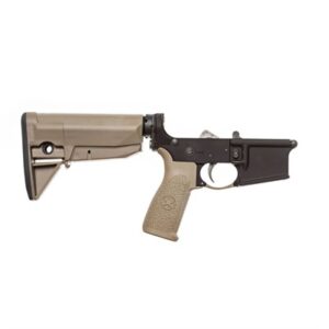 COMPLETE LOWER RECEIVER W/ GUNFIGHTER STOCK FDE