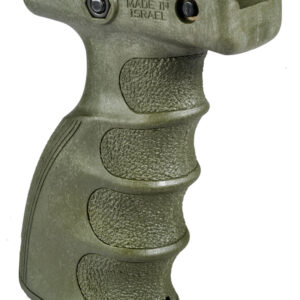 FAB Defense FXAG44SG AG-44S Quick Release Ergonomic Foregrip Compatible w/1913 Mil-STD Picatinny Rail OD Green Reinforced Polymer