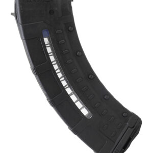 Leapers RBTAKM30 30rd Windowed 7.62x39mm Black Polymer/Steel