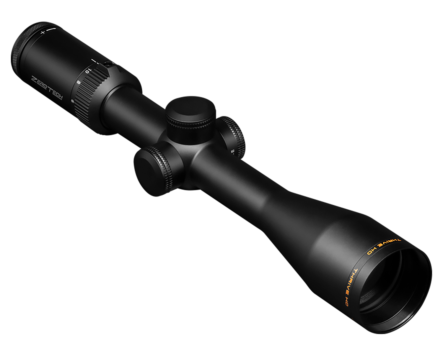Zero Tech Optics TH6245P Thrive HD Black 6-24x 50mm 30mm Tube Illuminated PHR II Reticle