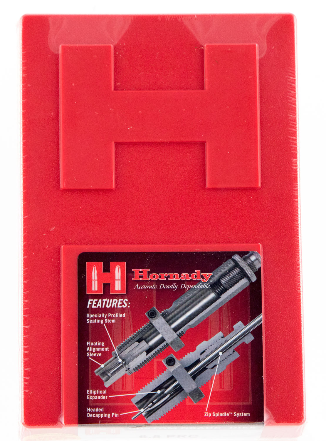 Hornady 546217 Custom Grade Series III 2 Die Set for 22 Creedmoor Includes Sizing Seater