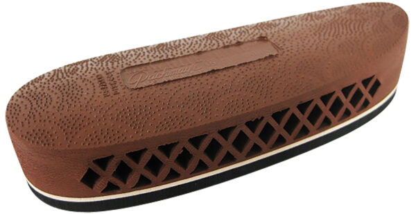 Pachmayr 00007 F325 Deluxe  Brown w/White Line Medium Rubber For Rifle/Shotgun