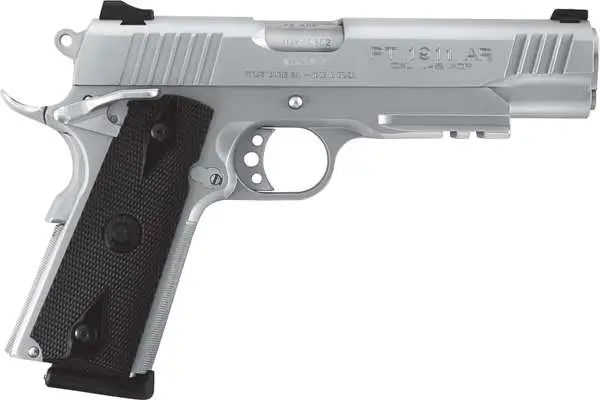 TAURUS PT1911 45ACP STS PSTL 5" 2-8RD PIC RAIL - Image 3