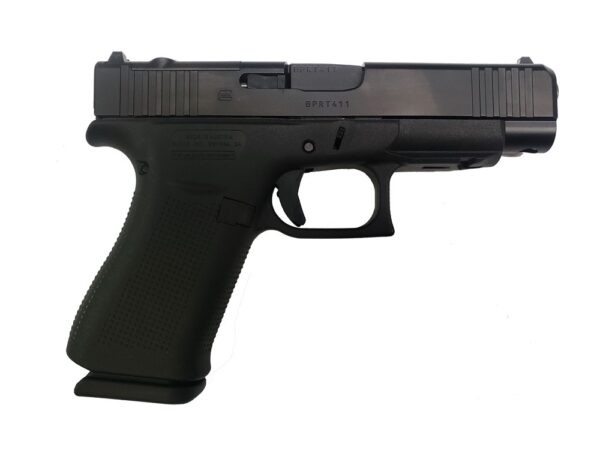 GLOCK 48 MOS 9MM FRONT SERRATION BLACK 10RD PA4850201FRMOS