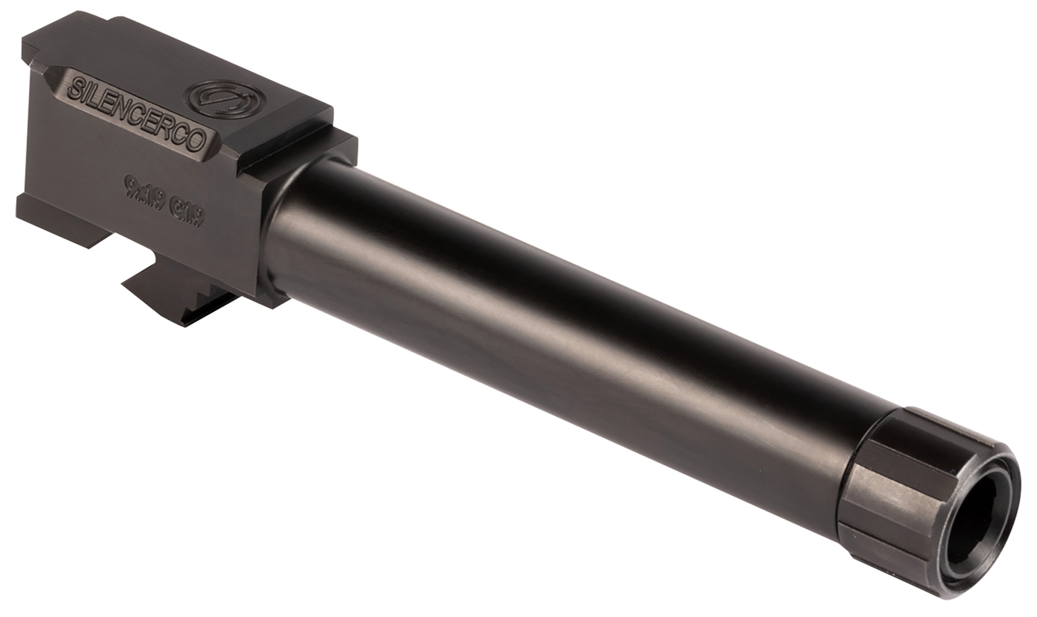 SilencerCo AC5369 Sig 9mm Luger Threaded Black Nitride Stainless Steel, Fits Sig P365XL