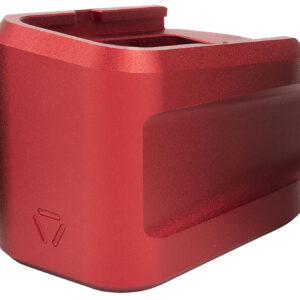 Strike Industries EMPALG19RED Extended Mag Plate Fits Glock G19 Red 6061 T-6 Aluminum