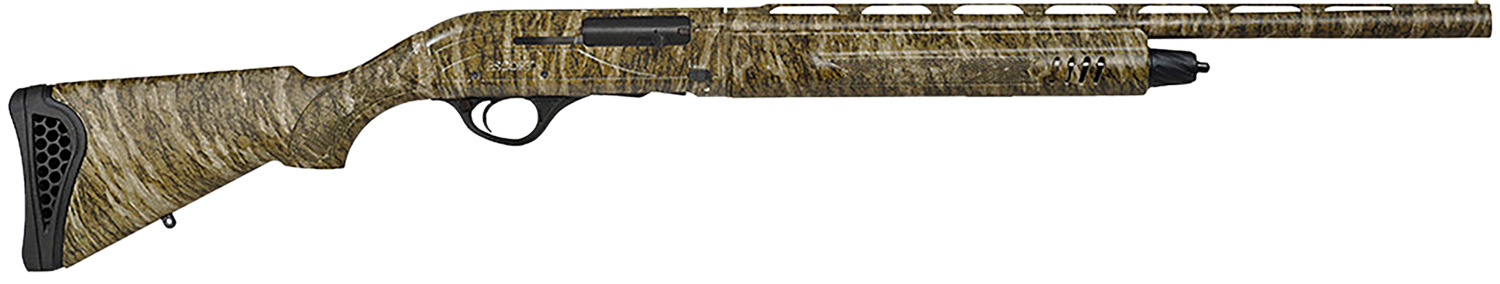 Escort HEPS4122054Y PS Youth 410 Gauge Semi-Auto 3" 4+1 22" Mossy Oak Bottomland Vent Rib Barrel, Grooved Aluminum Receiver, Adj LOP & Shim Mossy Oak Bottomland Synthetic Stock