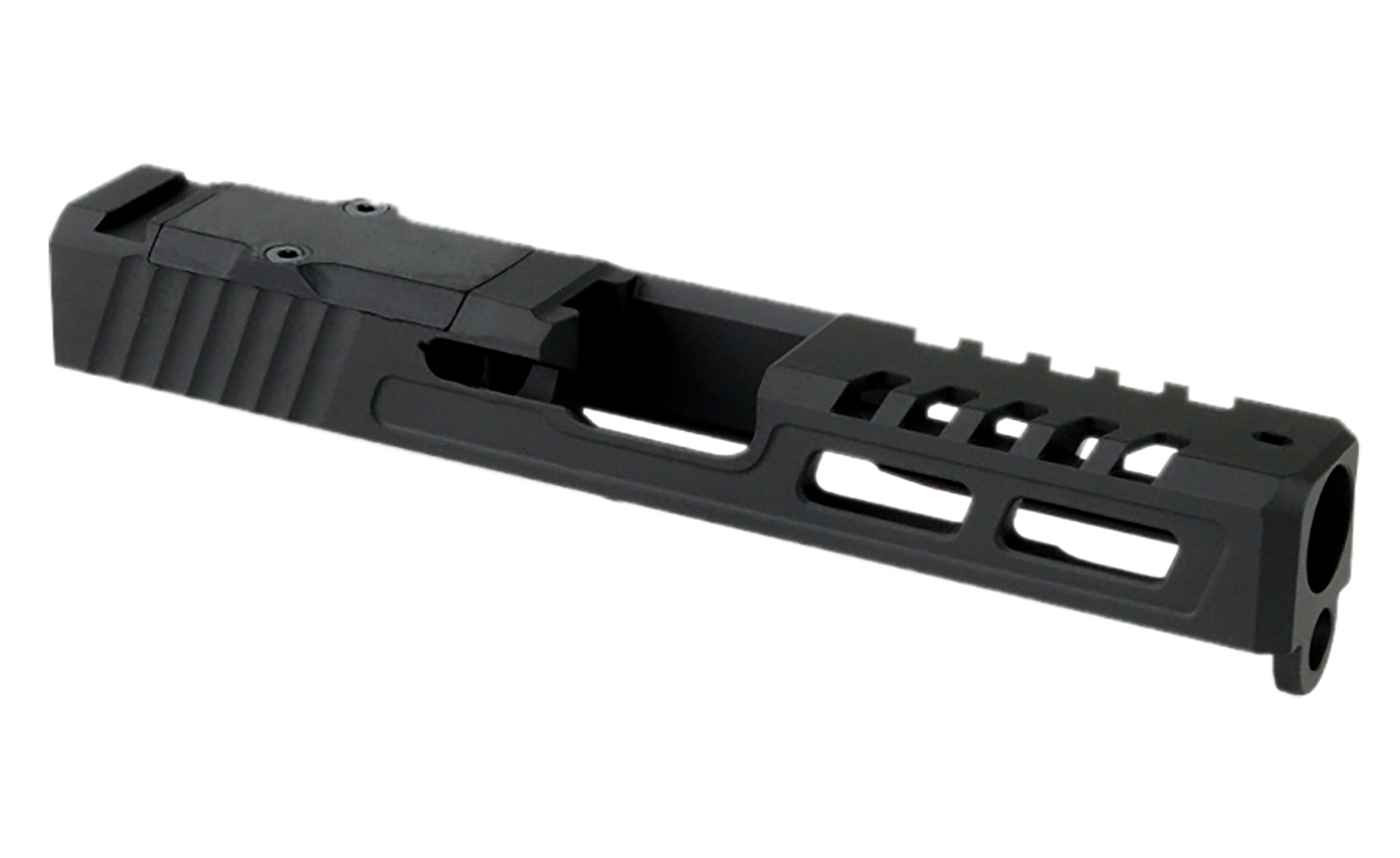 Zaffiri Precision ZPS.2.19.BLK ZPS.2 Custom Slide Fits Glock 19 Gen 3 Black 17-4 Stainless Steel