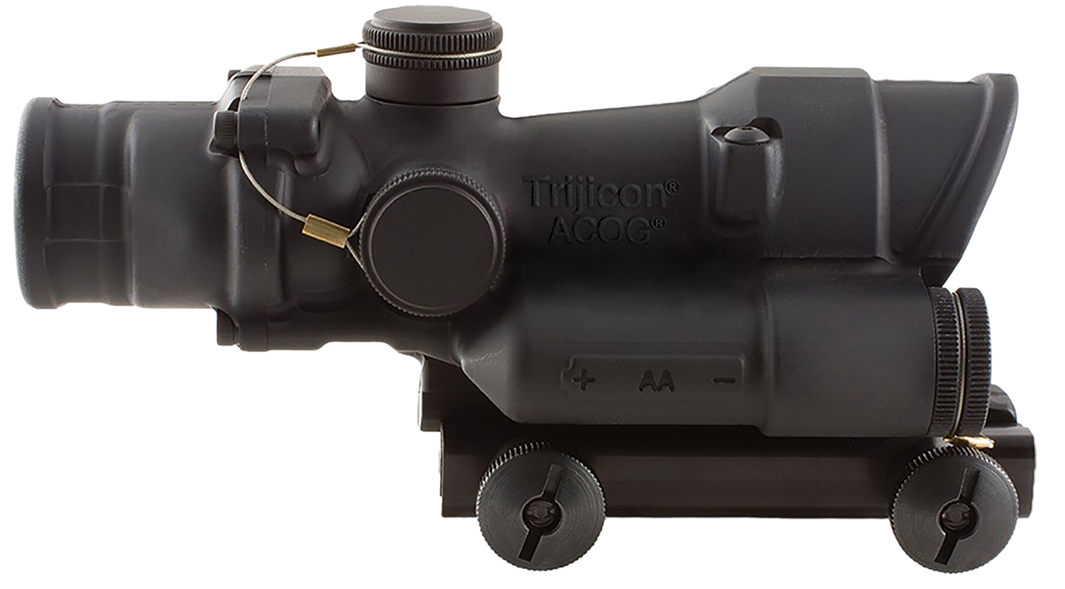 Trijicon 100390 ACOG Matte Black 4x32mm LED Illuminated Green Crosshair .223/5.56 BDC Reticle