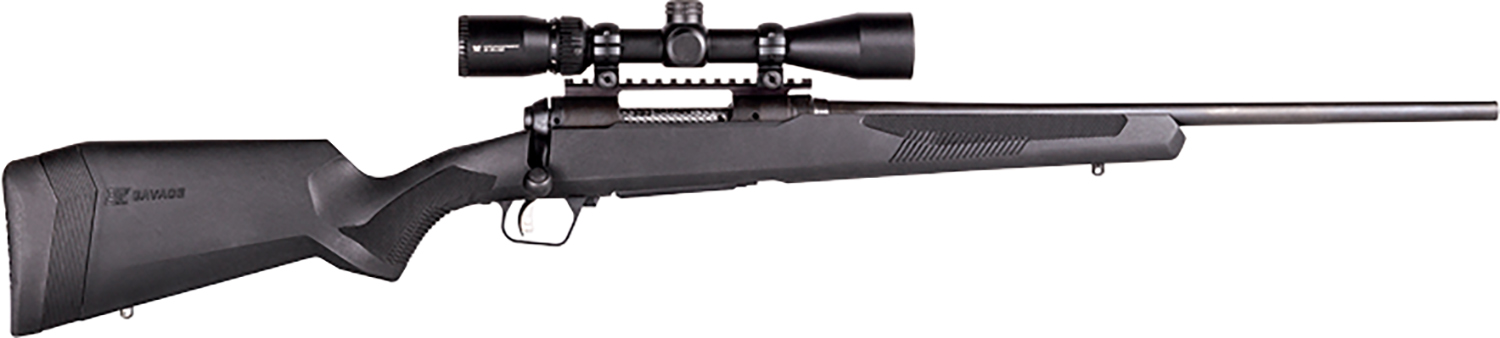 Savage Arms 57305 110 Apex Hunter XP 7mm-08 Rem 4+1 20", Matte Black Metal, Synthetic Stock, Vortex Crossfire II 3-9x40mm Scope