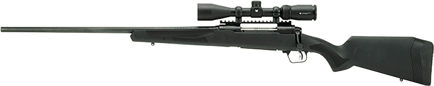 Savage Arms 57319 110 Apex Hunter XP 243 Win 4+1 22", Matte Black Metal, Synthetic Stock, Vortex Crossfire II 3-9x40mm Scope, Left Hand