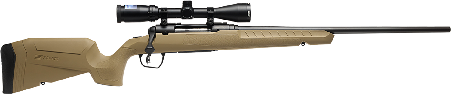 Savage Arms 32166 Axis 2 XP Combo 350 Legend 4+1 18" Black Sporter Barrel, Black Drilled & Tapped Steel Receiver, Fixed Flat Dark Earth Synthetic Stock, Right Hand, Boresighted 3-9x40