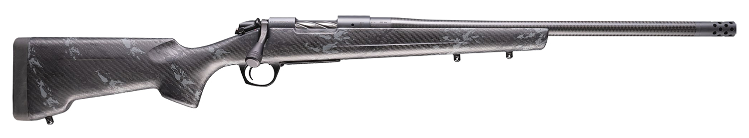 Bergara Rifles B14LM12013CF B-14 Cima CF 7mm PRC 3+1 22" CURE Carbon Fiber Barrel, Sniper Gray Cerakote Receiver, RTM Sporter Carbon Fiber Stock
