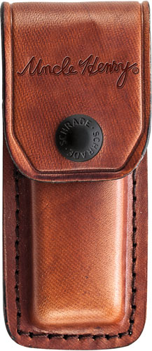 UNCLE HENRY KNIFE SMOKEY - 2.8" BLADE W/ LEATHER SHEATH - Image 2