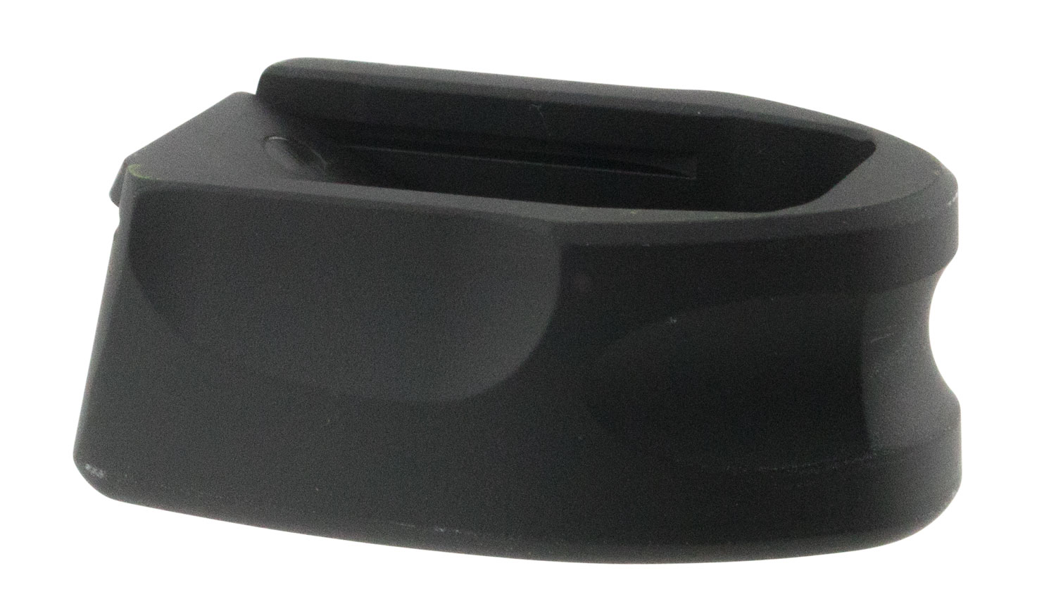 Samson 040603201 Magazine Extension made of 6061-T6 Aluminum with Hardcoat Anodized Black Finish for 9mm Luger S&W M&P Shield, M&P Shield M2.0 7 & 8 Round Mags (Adds 1rd)