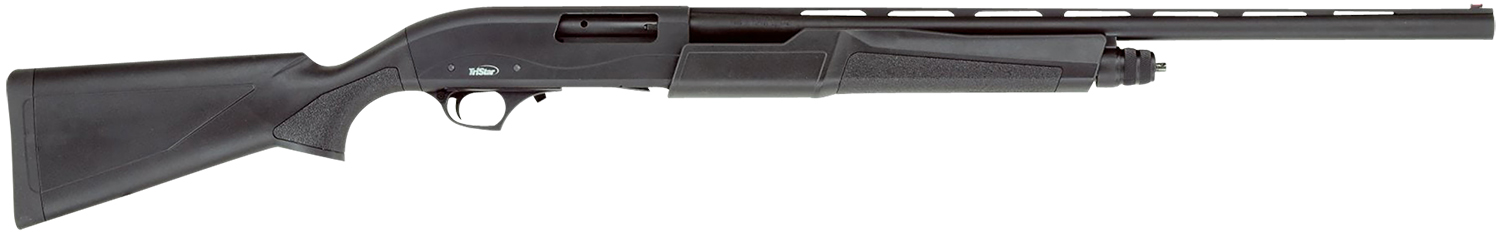 TriStar 23152 Cobra III Full Size 20 Gauge Pump 3" 5+1 28" Black Vent Rib Barrel, Black Steel Receiver, Fixed Black Synthetic Stock, Beretta/Benelli Mobil Choke Tube, Right Hand