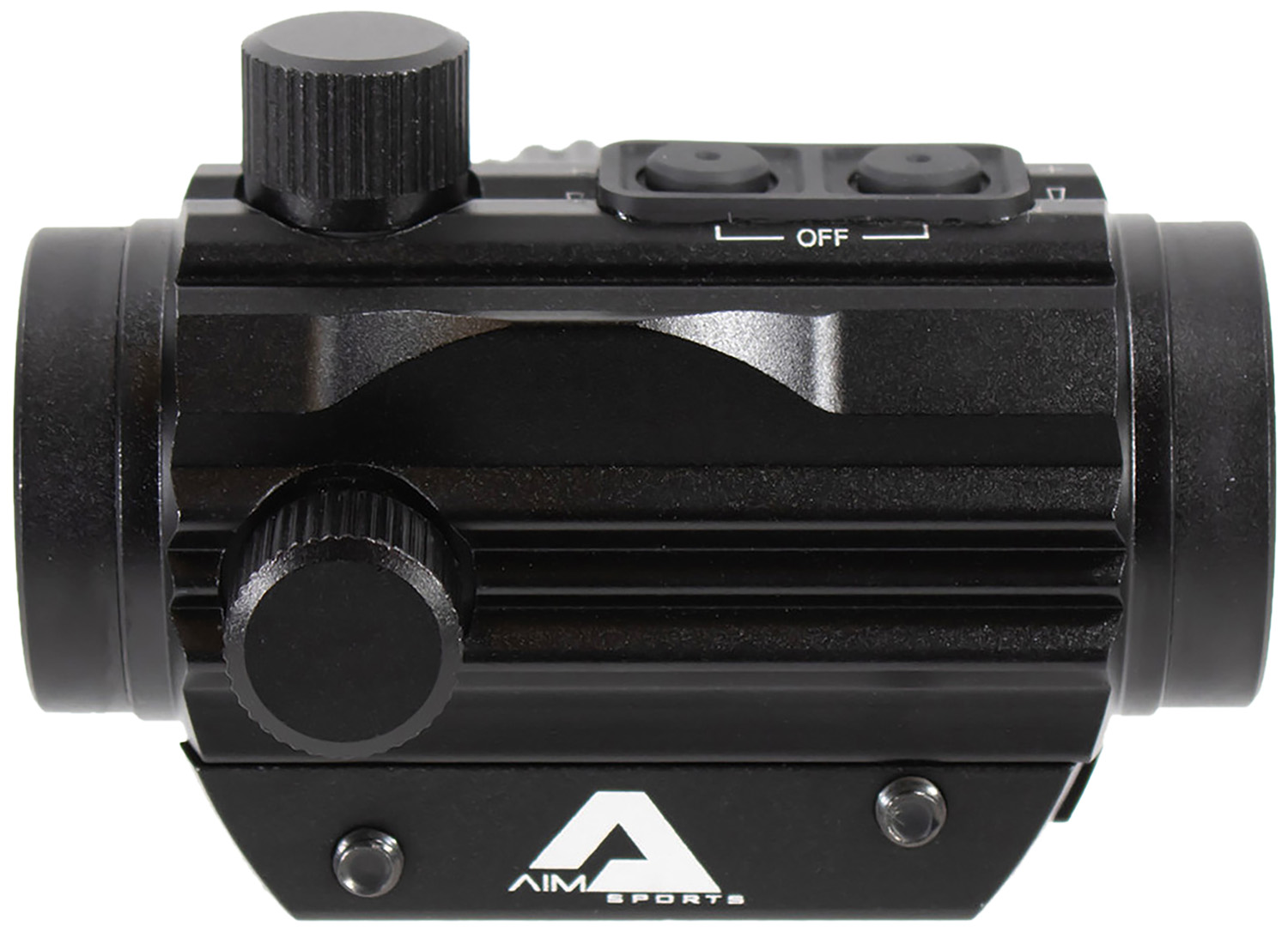 Aim Sports RD120PE Micro Dot 5 MOA Black Anodized 1x20mm Red/Green Dual Illuminated