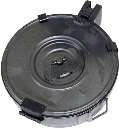 IVER JOHNSON MAGAZINE AK47 - 75RD BLACK METAL - Image 2