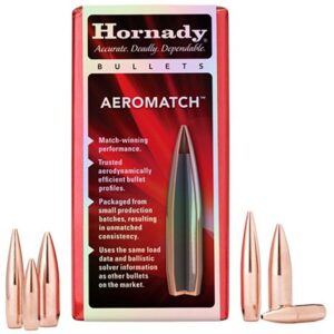AEROMATCH 22 CALIBER (0.224'') 69GR HOLLOW POINT BT 100/BOX