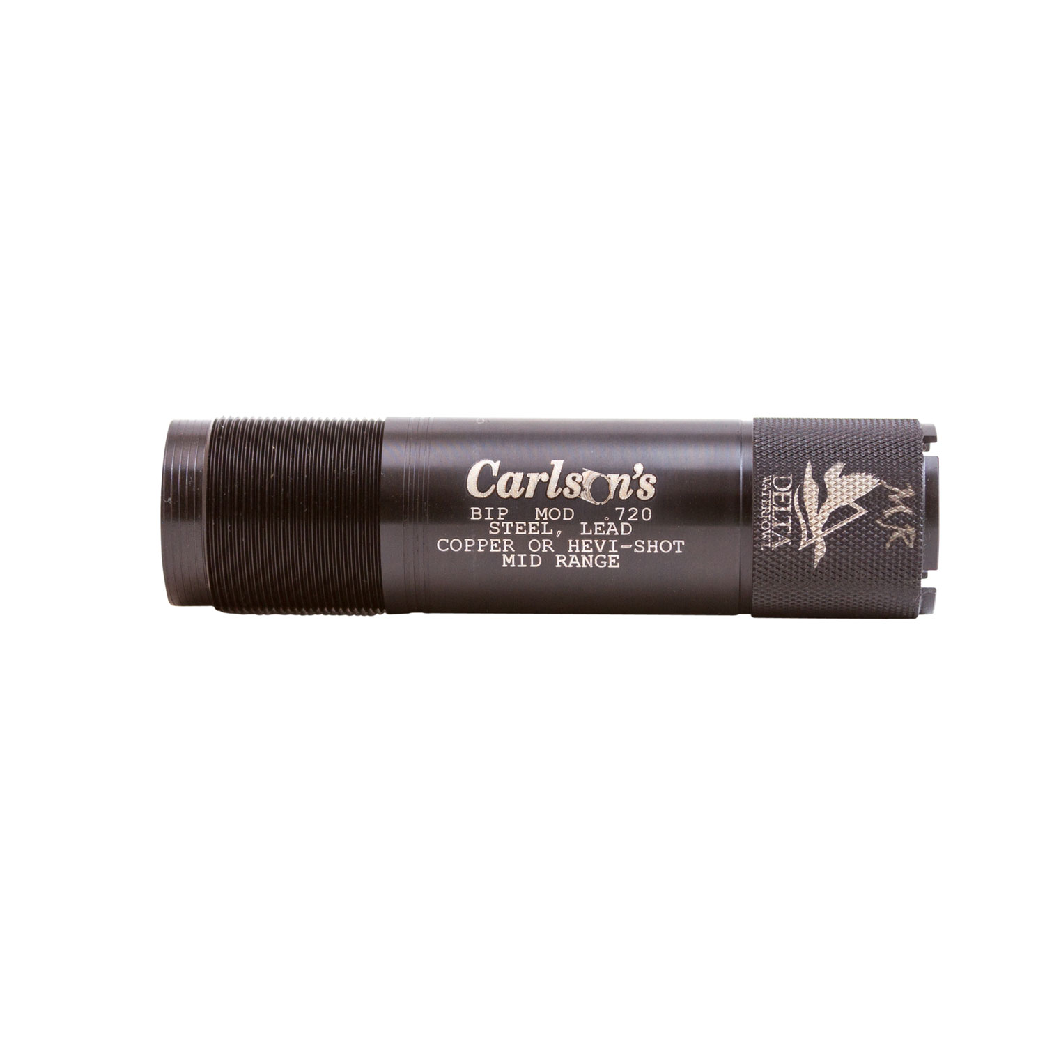 Carlson's Choke Tubes 07365 Delta Waterfowl Extended Choke Browning Invector Plus 12 Gauge Mid-Range 17-4 Stainless Steel